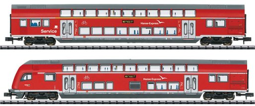 DB AG Hanseatic Express Bi-Level 2-Car Set