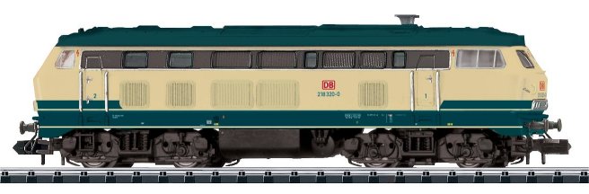 2017 MiniTrix N Toy Fair Locomotive DB AG class 218 Diesel