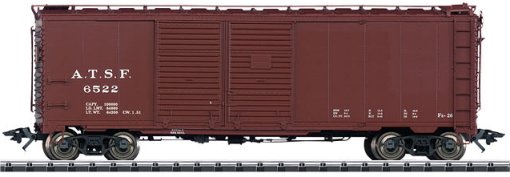 AT & SF Double-Door Box Car, Era III (RP25)