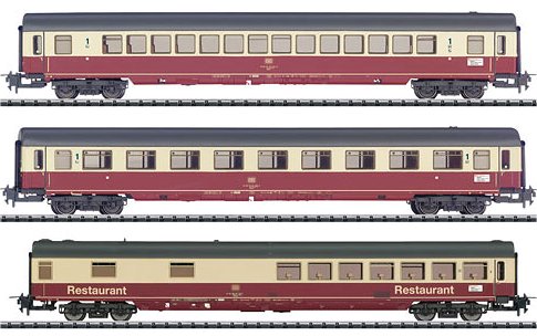 IC 690 Hohenstaufen Express Train Passenger 3-Car Set, Set