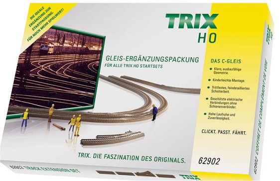 Trix H0 C Track Extension Set C2