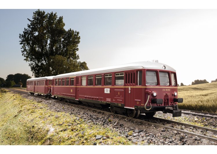 DB Class ETA 150 Battery-Powered Rail Car w/Control Car, Era III