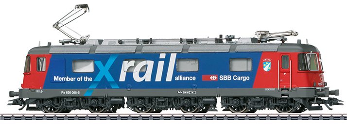 SBB cl Re 620 Xrail Heavy Electric Locomotive, Era VI