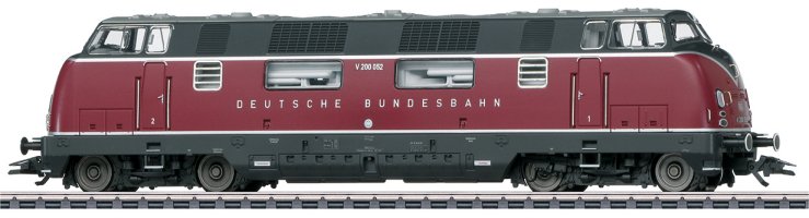 DB cl V 200.0 Diesel Locomotive, Era III