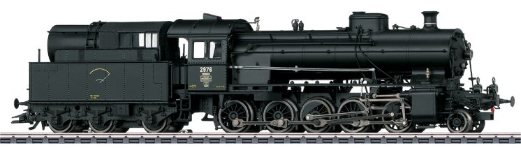 SBB cl C 5/6 Elephant Steam Locomotive w/Tender, Era III