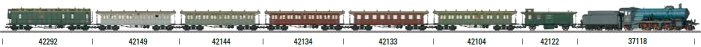 K.W.St.E. Wrttemberg Type BCCI Passenger Car, Era I