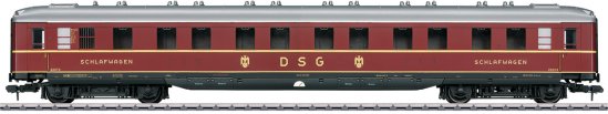 DSG Schrzenwagen Skirted Sleeping Car, Era III