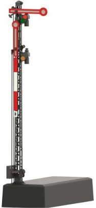 Hp 0 / Hp 1 / Hp 2 Home Signal with a Lattice Mast