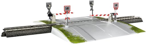 Fully Automatic One-Piece Railroad Grade Crossing (Start Up)