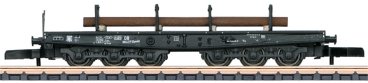 DB Type SSym 46 Heavy-Duty Flat Car w/Load of Round Shapes