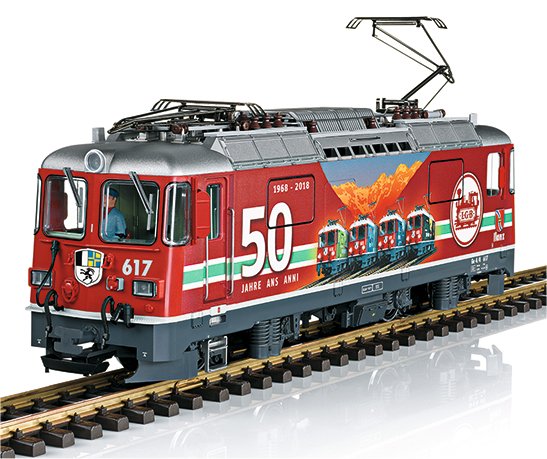 RhB 50 Years of LGB cl Ge 4/4 II Electric Locomotive, Era VI