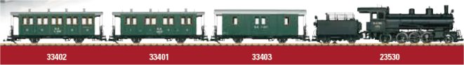 RhB Passenger Car, Car # AB 22, 1st/2nd Class, Era I