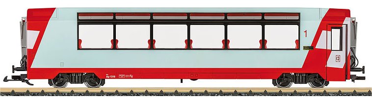 RhB GEX Panorama Car, 1st Class, Era V-VI