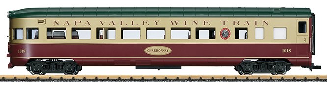 Napa Valley Wine Train Observation Car, Era VI