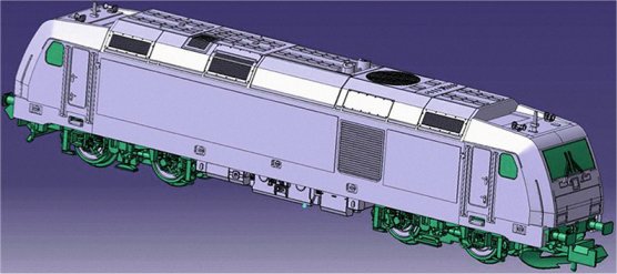 Metronom cl 246 Buxtehude Diesel Locomotive