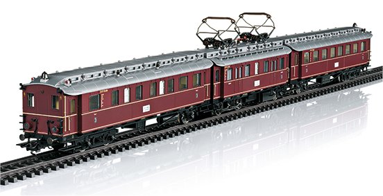 DB cl ET 87 Electric Powered Rail Car Train, Era III