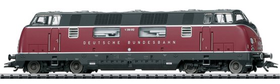 DB cl V 200.0 Diesel Locomotive, Era III