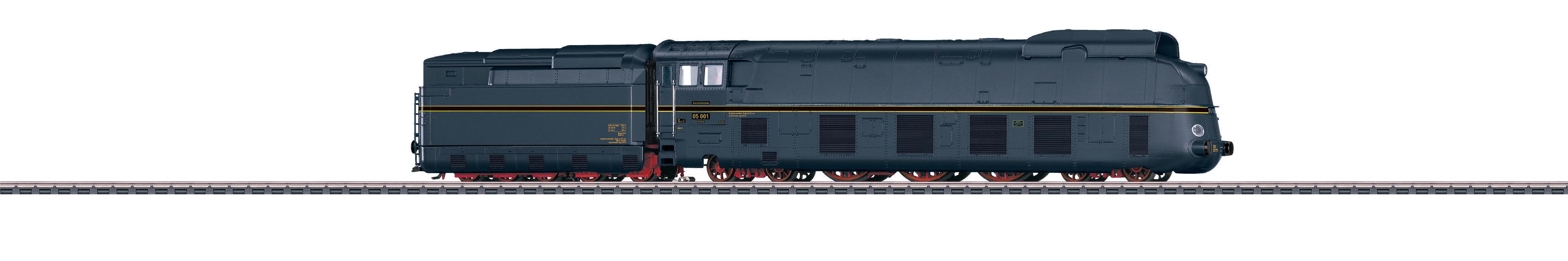 BR 05 Steam Locmotive w/Tender, blue