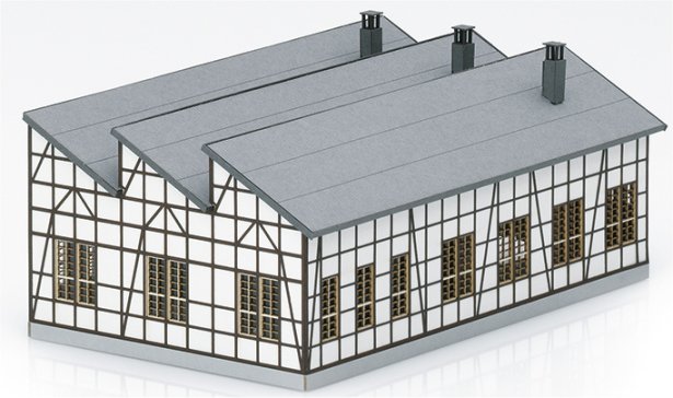 Rottweil Locomotive Shed Building Kit