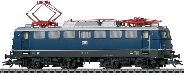 DB cl 110.1 Electric Locomotive, blue, Era IV