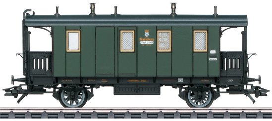 K.Bay.Sts.B. Type PpostL Postal and Baggage Car, Era I