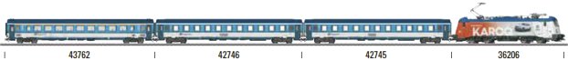 CD type Apmz 143 Passenger Car, 1st Class, Era VI