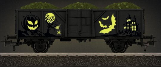 Halloween Car - Glow in the Dark