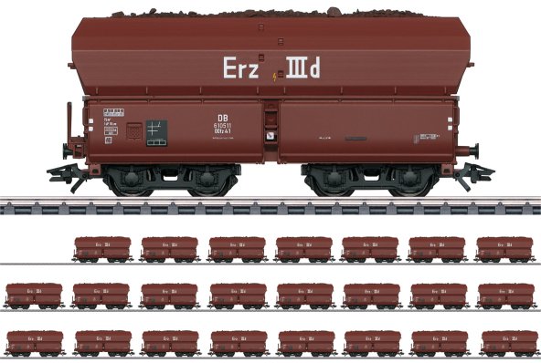 DB Type Erz IIId Hopper 24-Car Set Display, Era III