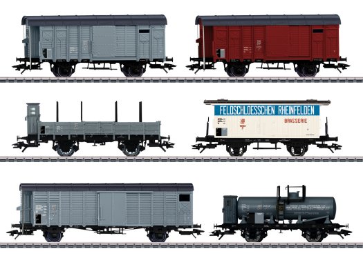 SBB Freight 6-Car Set for the Kfferli, Era II