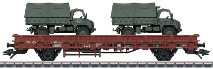 DB Type Kbs 443 Stake Car with 2 Unimogs, Era IV