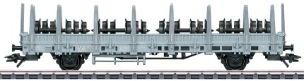 SBB Type Ks Stake Car with Load of 12 Wheelsets, Era IV