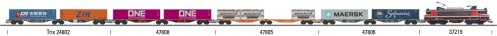 Type Sggrss Double Container Transport Car 