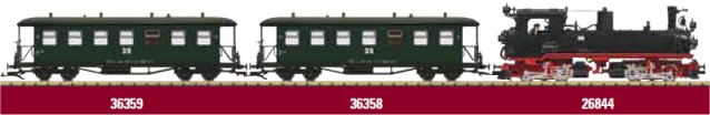 DR class IVK Meyer Steam Locomotive 99 1594-3, Era VI