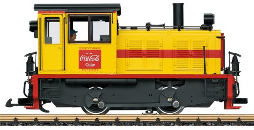 Coca-Cola Diesel Locomotive