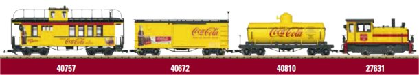 Coca-Cola Diesel Locomotive