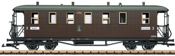 S.St.E. Passenger Car, 3rd Class, Era I