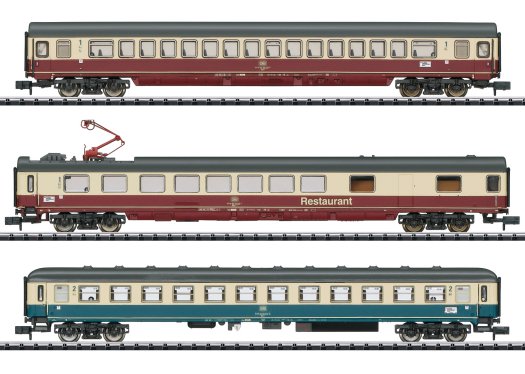 IC 611 Gutenberg Express Train Passenger Car Set #1