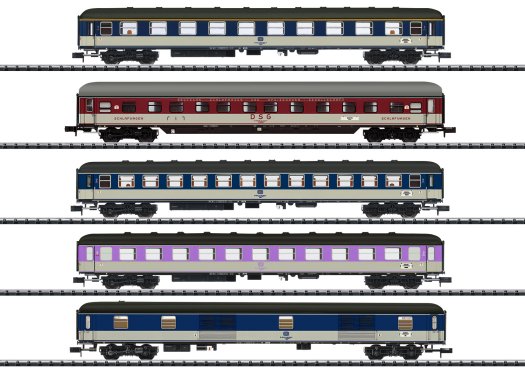DB Express Train Passenger 5-Car Set, Era IV (EX)