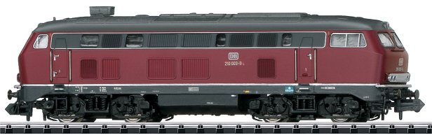 Minitrix Dgtl DB cl 210 Diesel Locomotive