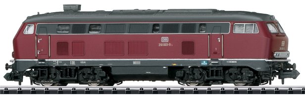 Minitrix Dgtl DB cl 210 Diesel Locomotive