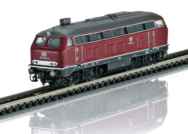 Minitrix Dgtl DB cl 210 Diesel Locomotive