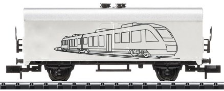 Hobby-Refrigerator Car for Do-Yourself-Painting