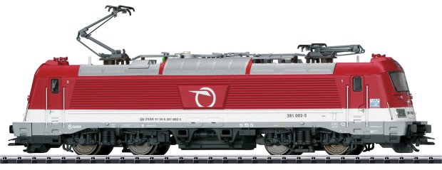 ZSSK cl 381 Electric Locomotive, Era VI, 21p