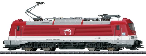 ZSSK cl 381 Electric Locomotive, Era VI, 21p