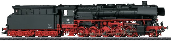 DB cl 44  Steam Locomotive with Oil Tender, Era III, 21 pin decoder