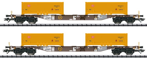 Soil Excavation Stuttgart 21 Container Transport Car Set, Era VI