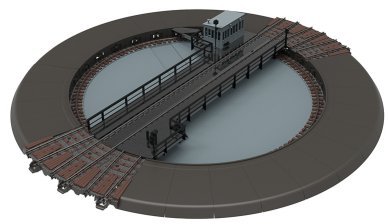 DB 23m C Track Turntable