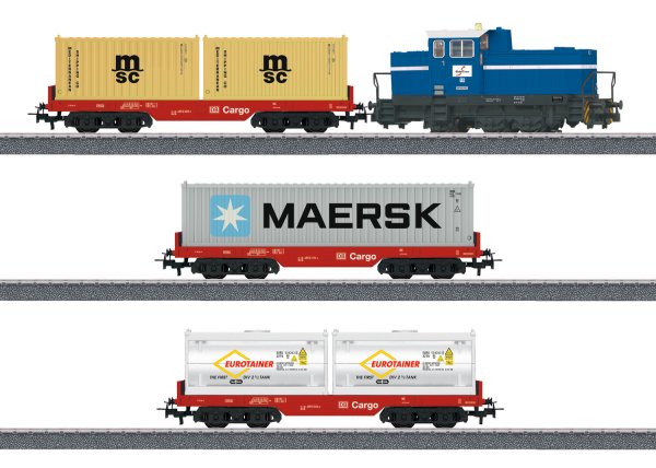 Mrklin Start up - Container Train Starter Set