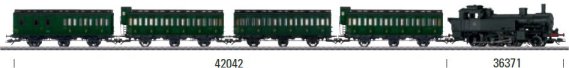 Compartment Car Set