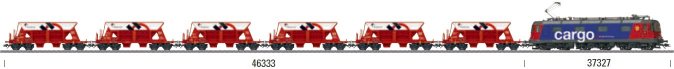 Holcim Hopper Car Set